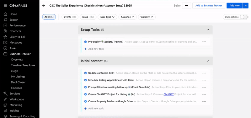 Seller Timeline Template gif Seller Timeline Template gif